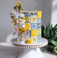 Bolo Azulejos Portugueses