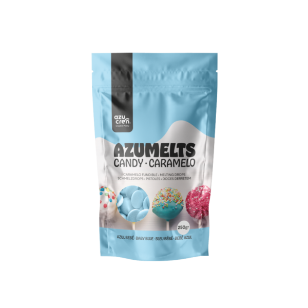 Azumelts azul bebé para decoração de bolos