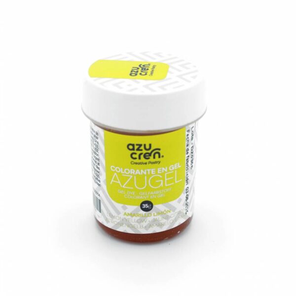 Corante Gel Amarelo Limão Azucren