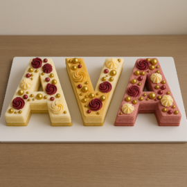 Bolo Decorado _AVA_ com Chocolate Bolo Decorado _AVA_ com Chocolate