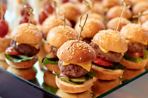 mini hamburgers