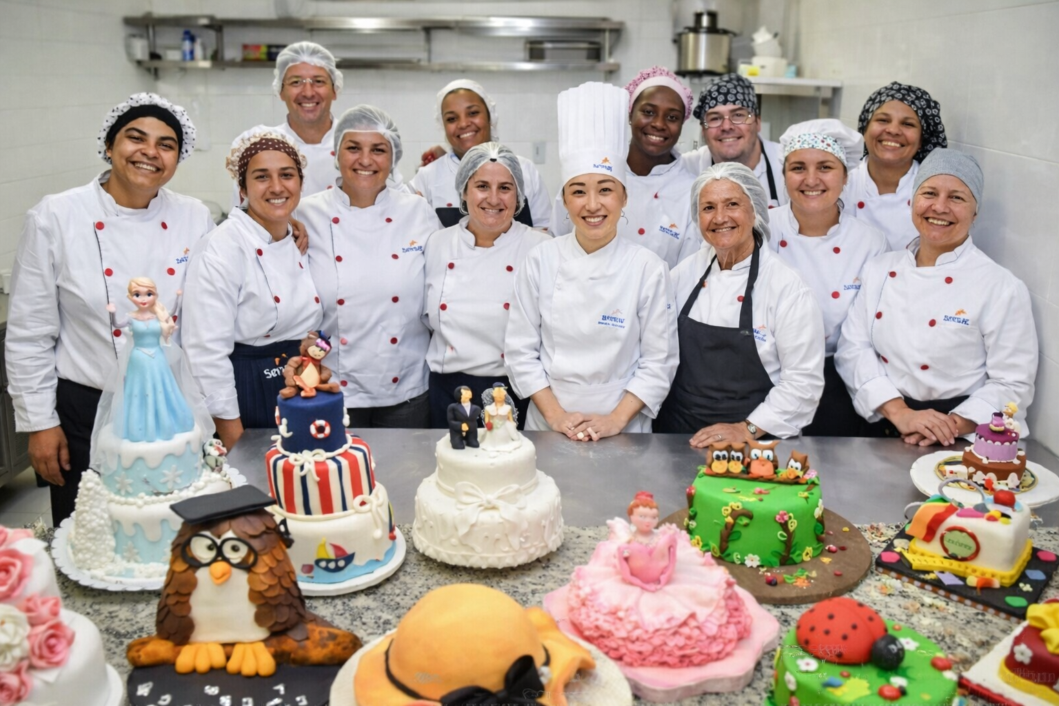 WORKSHOPS PRESENCIAIS DE CONFEITARIA EM LISBOA