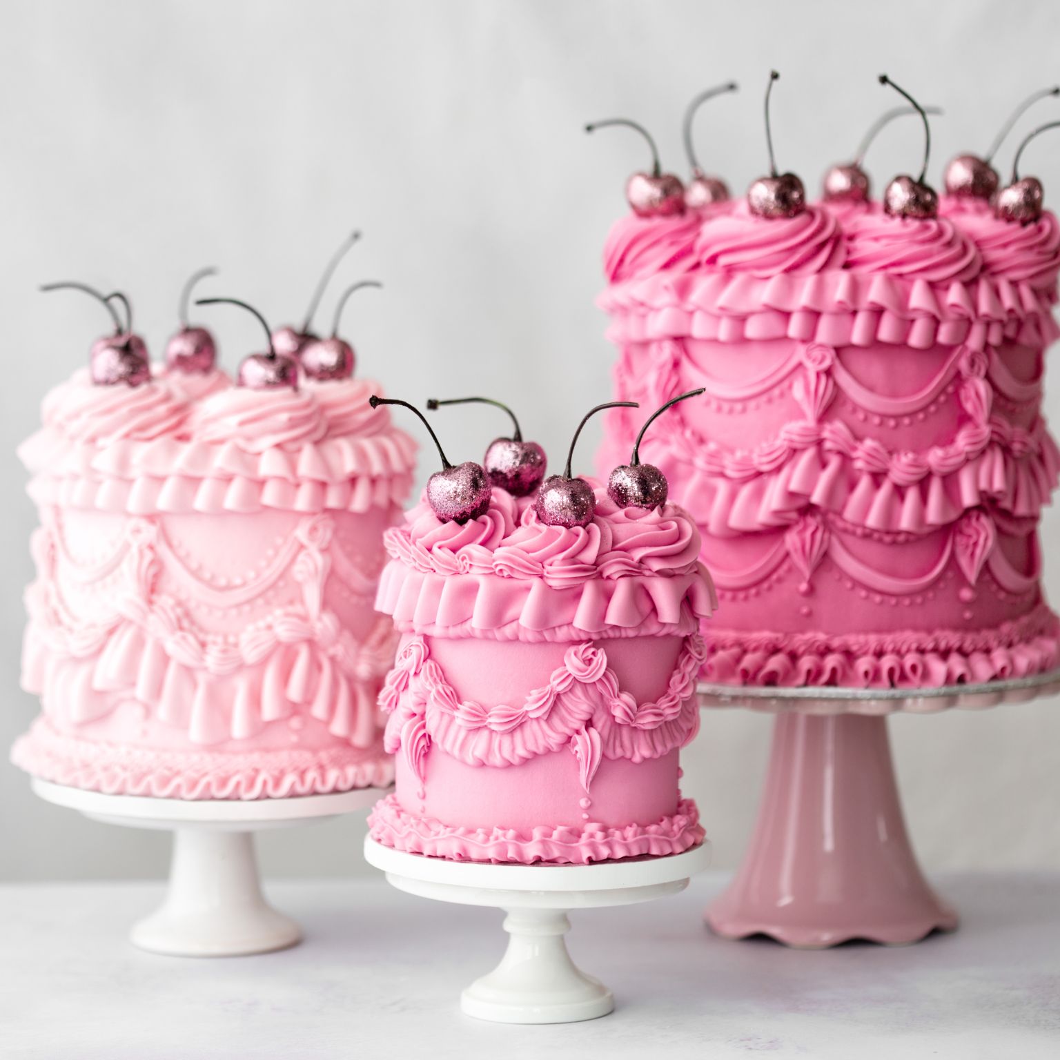 Every cake is freshly prepared and customized.