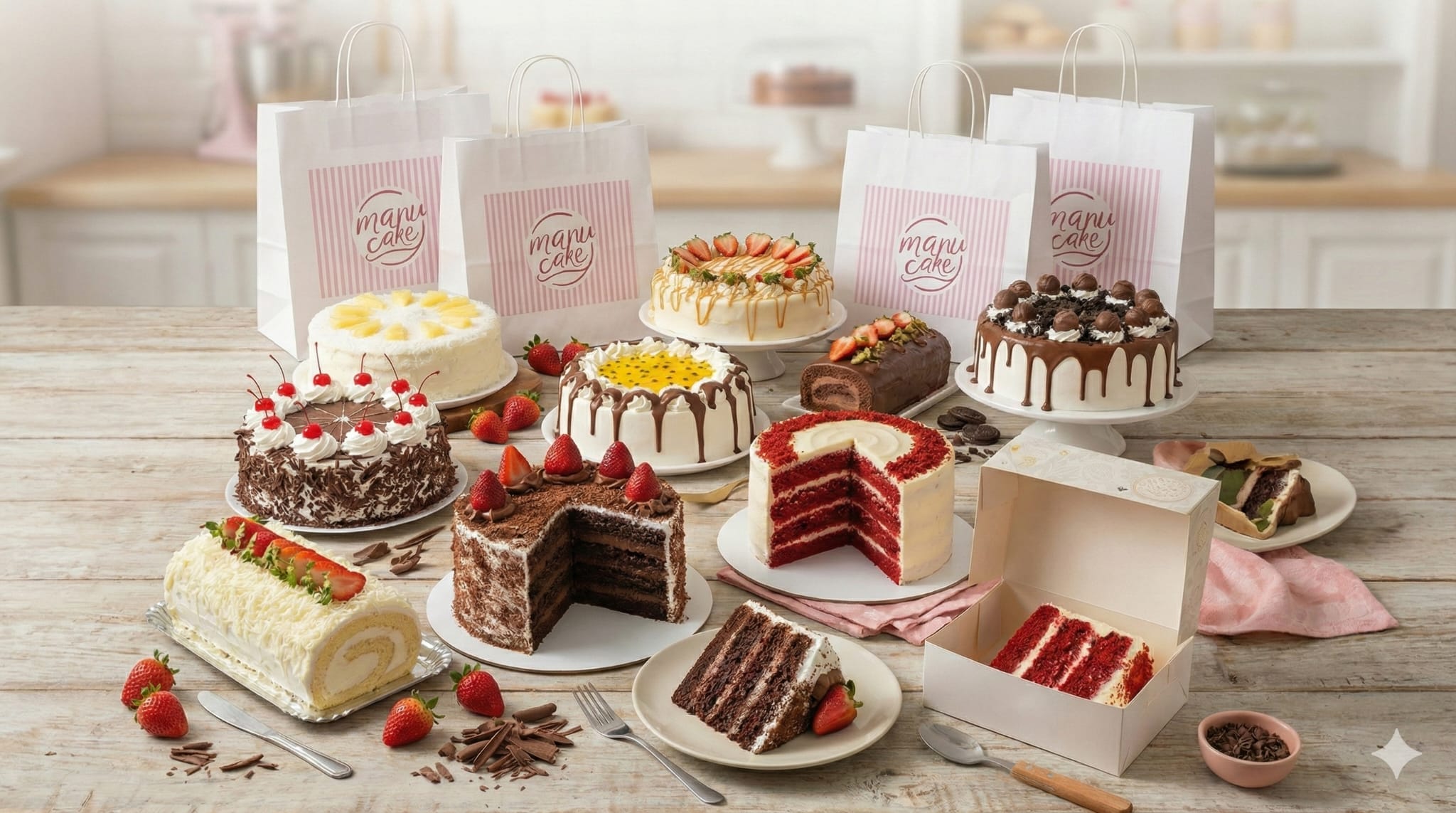 ENCOMENDAS DE BOLOS E SOBREMESAS 