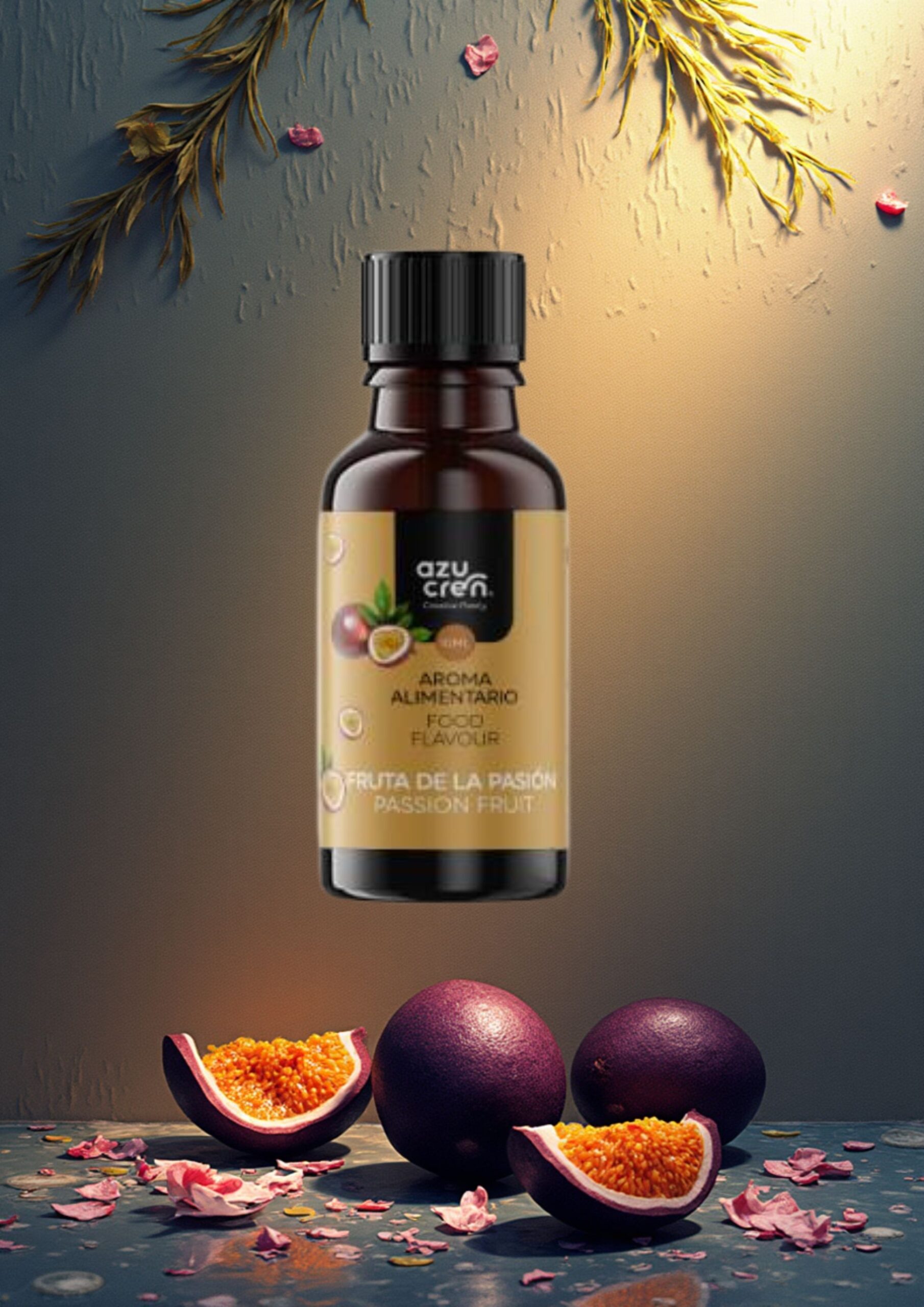 Aroma Concentrado de Maracujá 10 ml Aroma concentrado de maracujá 10 ml para confeitaria e padaria.