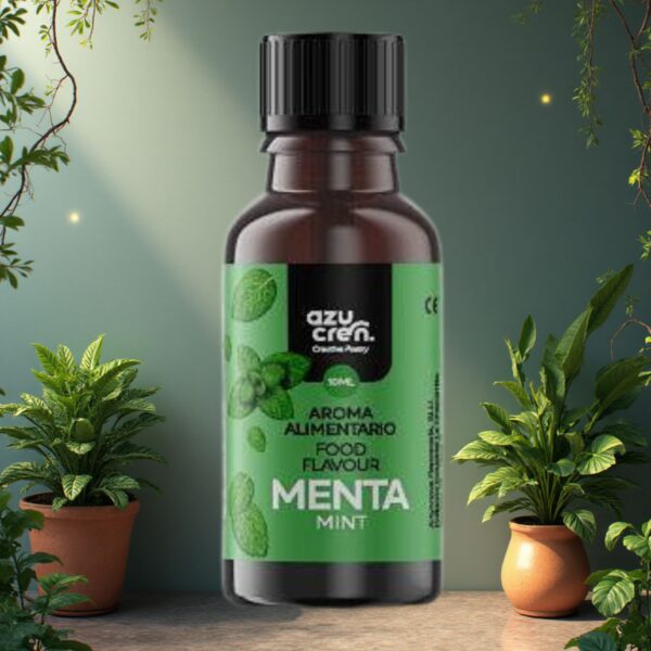Aroma concentrado de menta 10 ml para confeitaria e padaria.